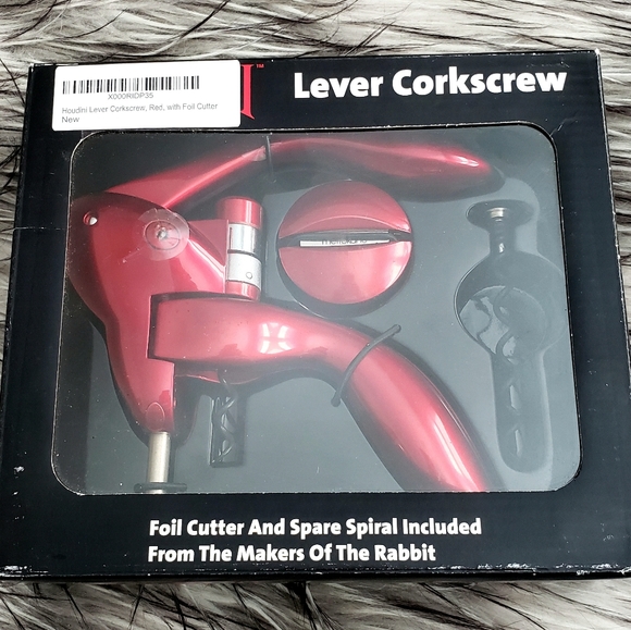 🎁 HOUDINI lever corkscrew set - Picture 3 of 4